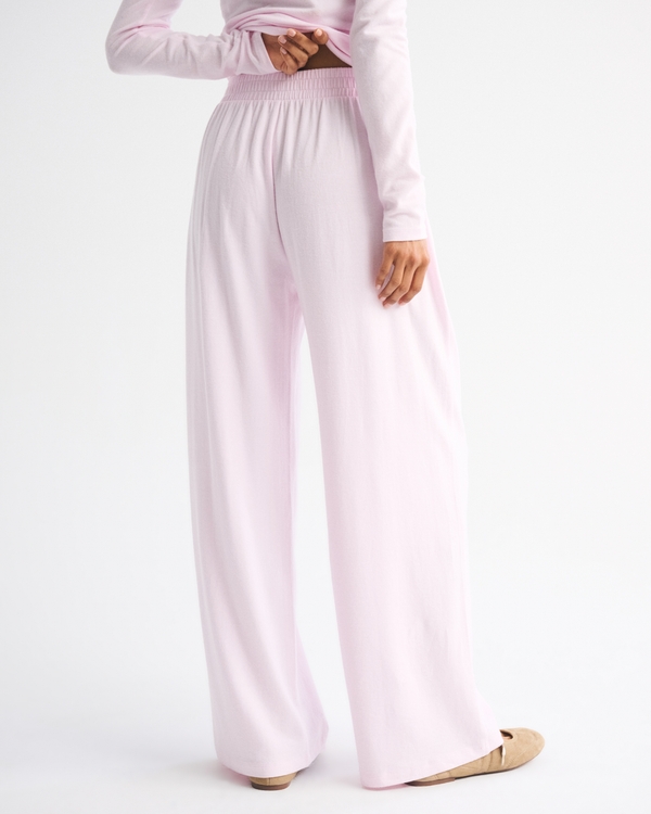 Lounge Brushed Wide Leg Sweatpant