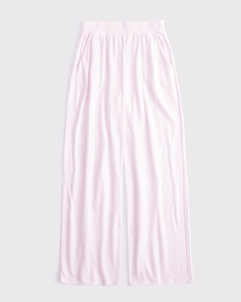 Lounge Brushed Wide Leg Sweatpant from Abercrombie & Fitch - $34.99