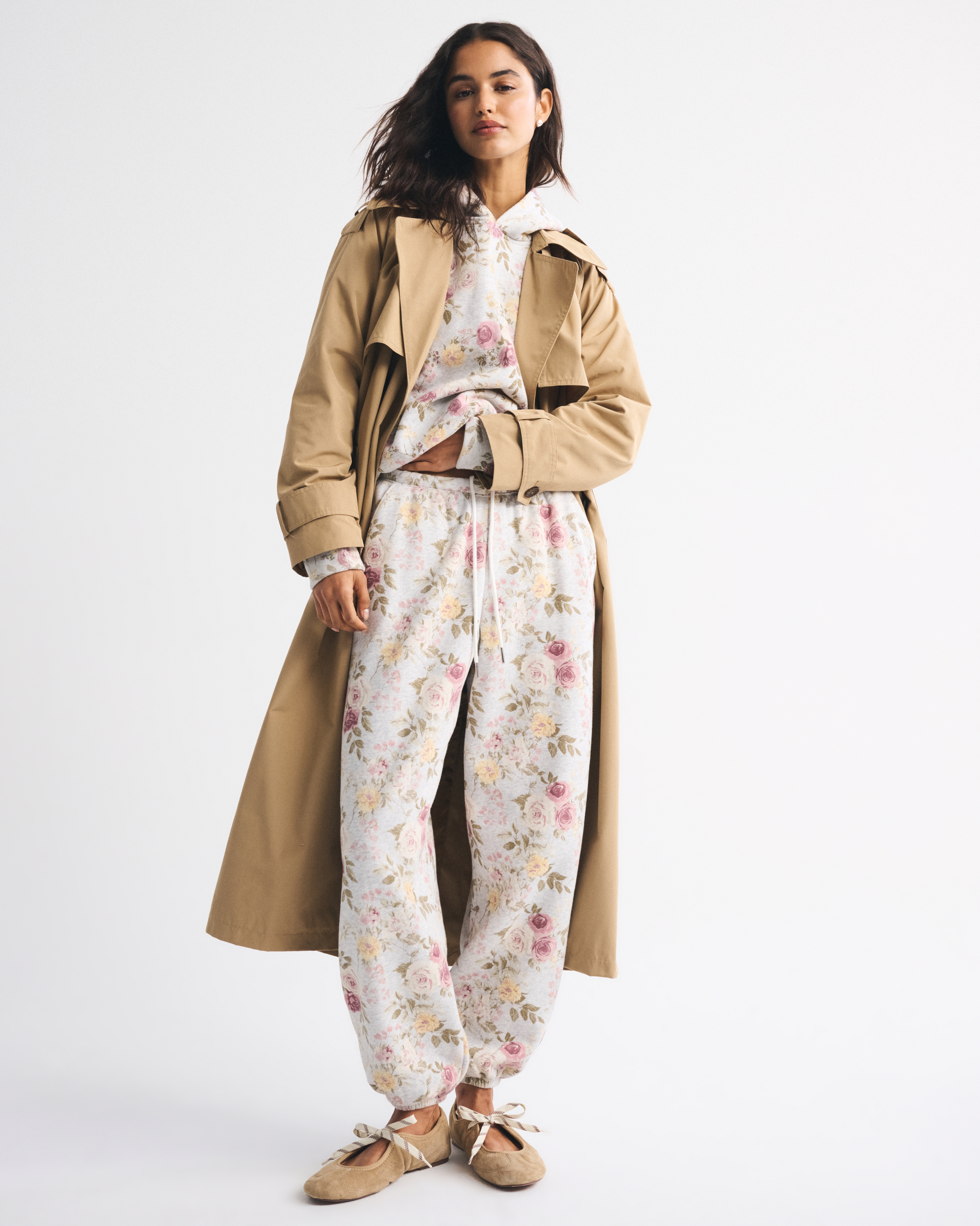 Abercrombie & Fitch High Rise Sunday Baggy Sweatpant