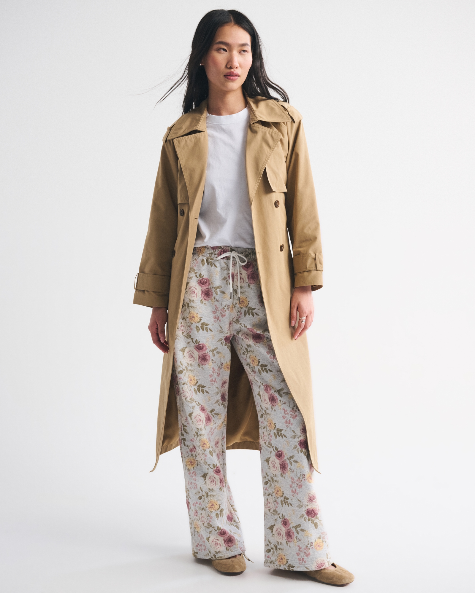 High Rise Sunday Wide Leg Sweatpant