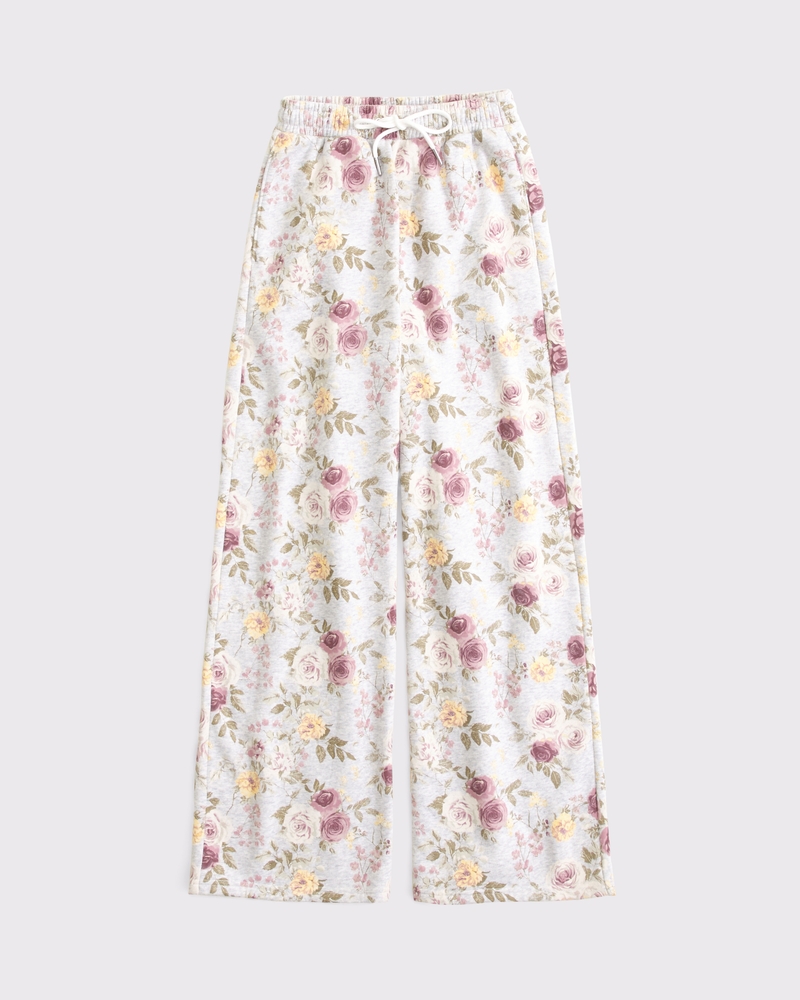 Women's High Rise Sunday Wide Leg Sweatpant | Women's Bottoms