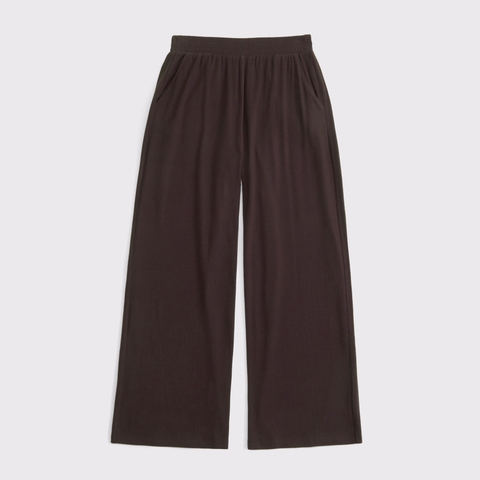 Женские брюки Abercrombie & Fitch Cozy Lounge Knit Wide Leg Sweatpant