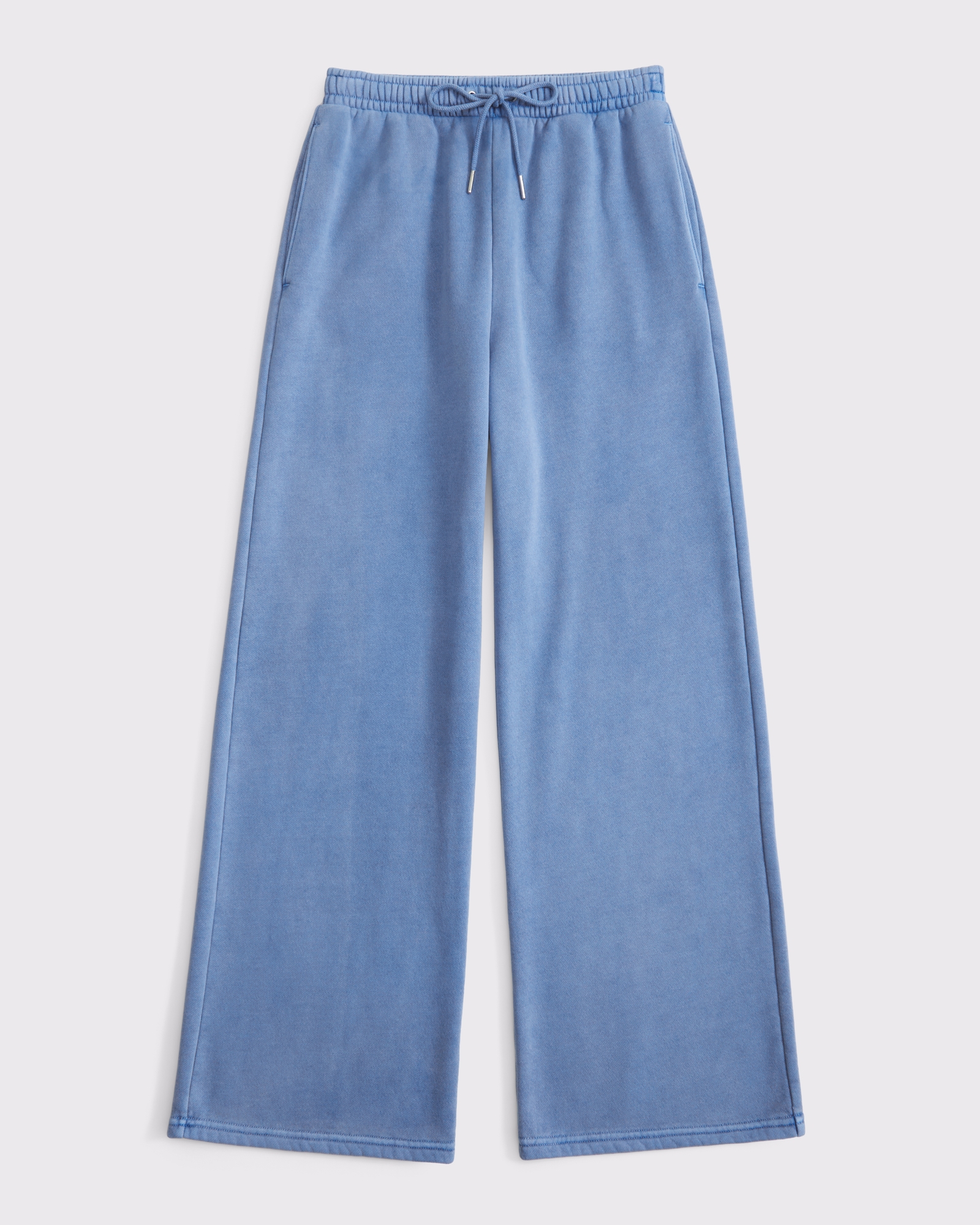 High Rise Sunday Wide Leg Sweatpant