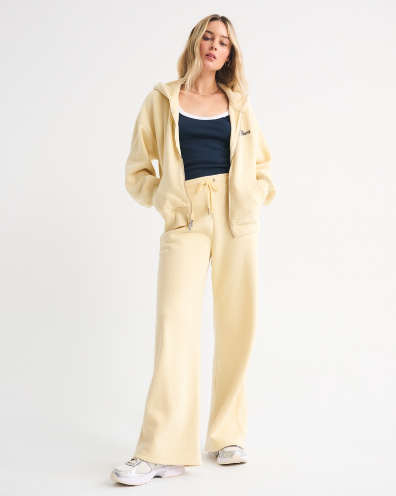 Logo Wide Leg Sweatpant