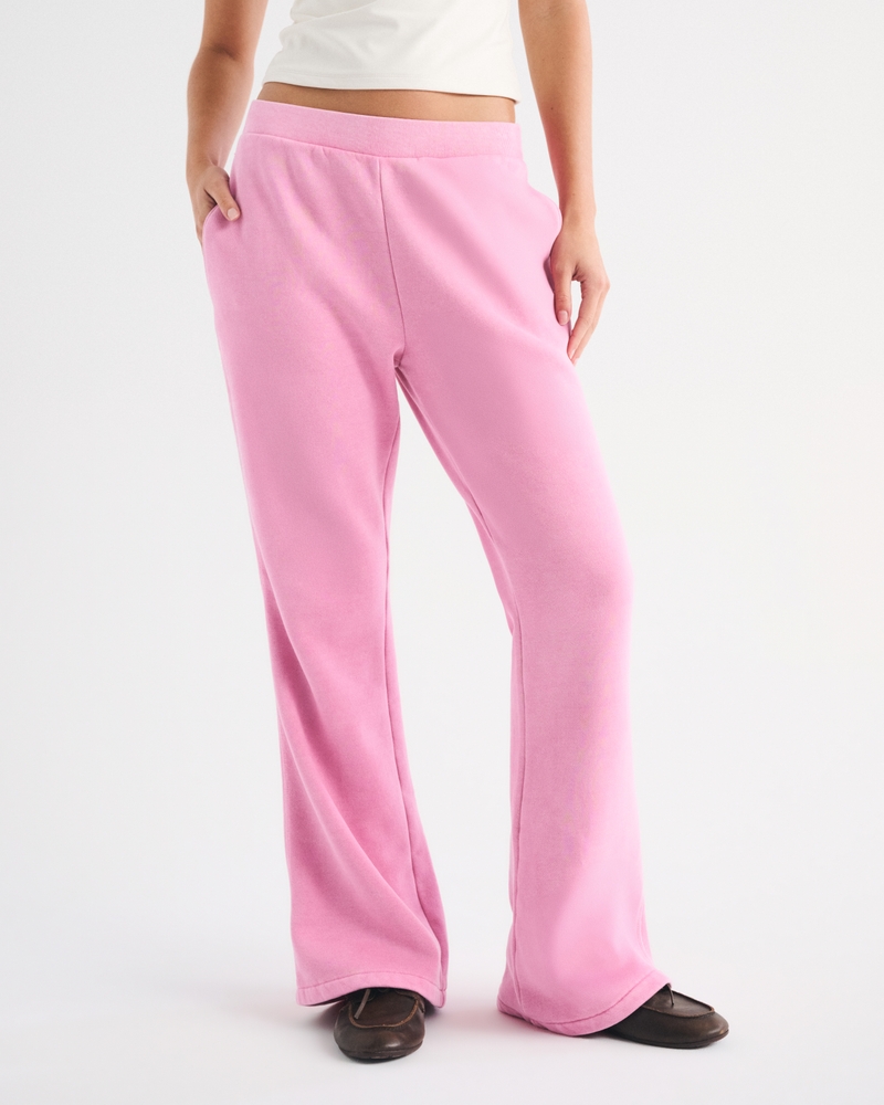 High Rise Sunday Flare Sweatpant