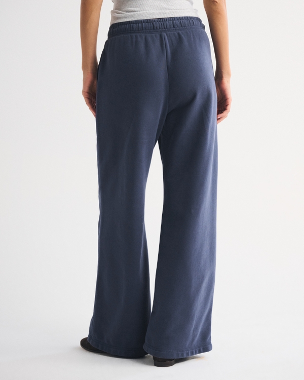 High Rise Sunday Terry Wide Leg Sweatpant