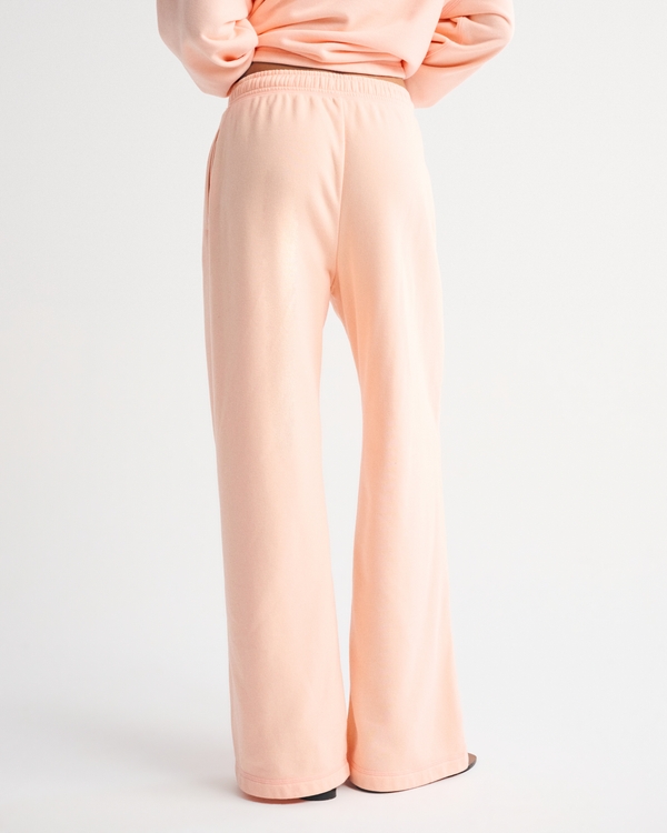 High Rise Sunday Terry Wide Leg Sweatpant