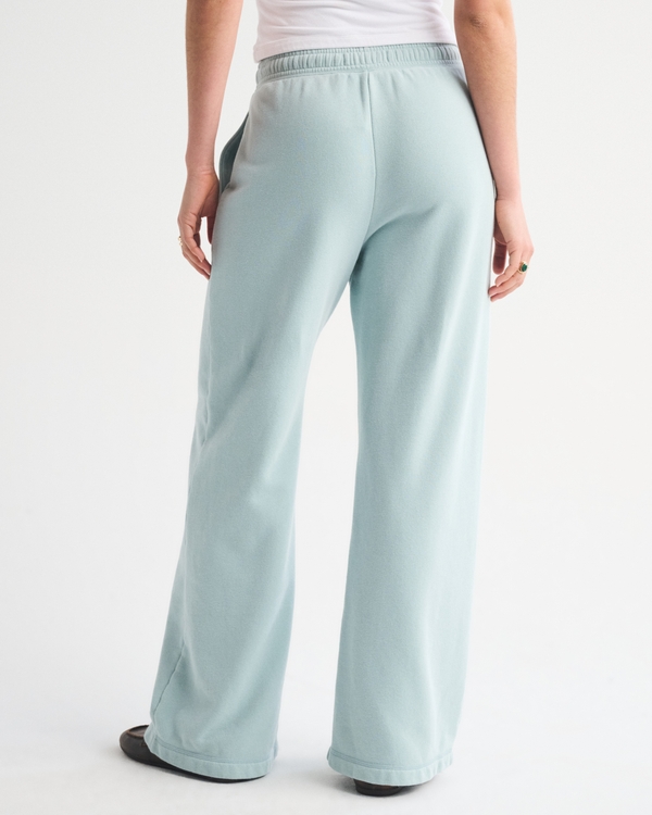 High Rise Sunday Terry Wide Leg Sweatpant