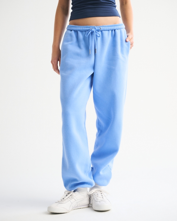 High Rise Sunday Baggy Sweatpant, Sky Blue view 2