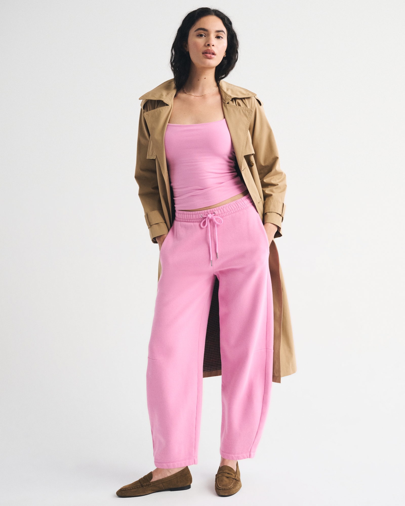 High Rise Sunday Barrel Sweatpant