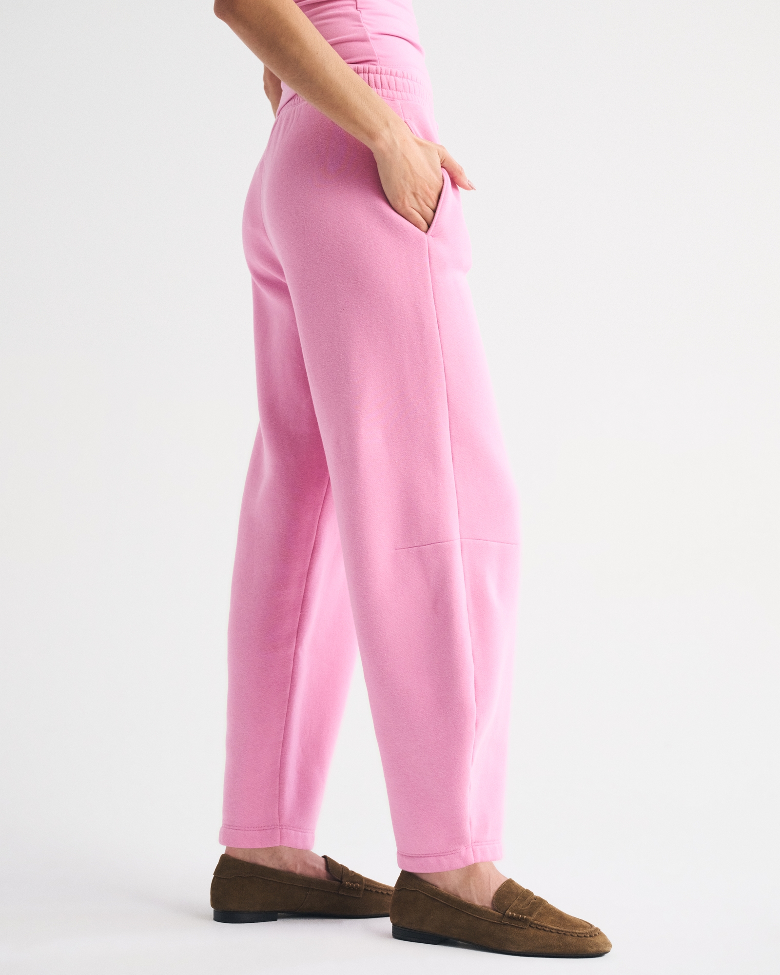 High Rise Sunday Barrel Sweatpant