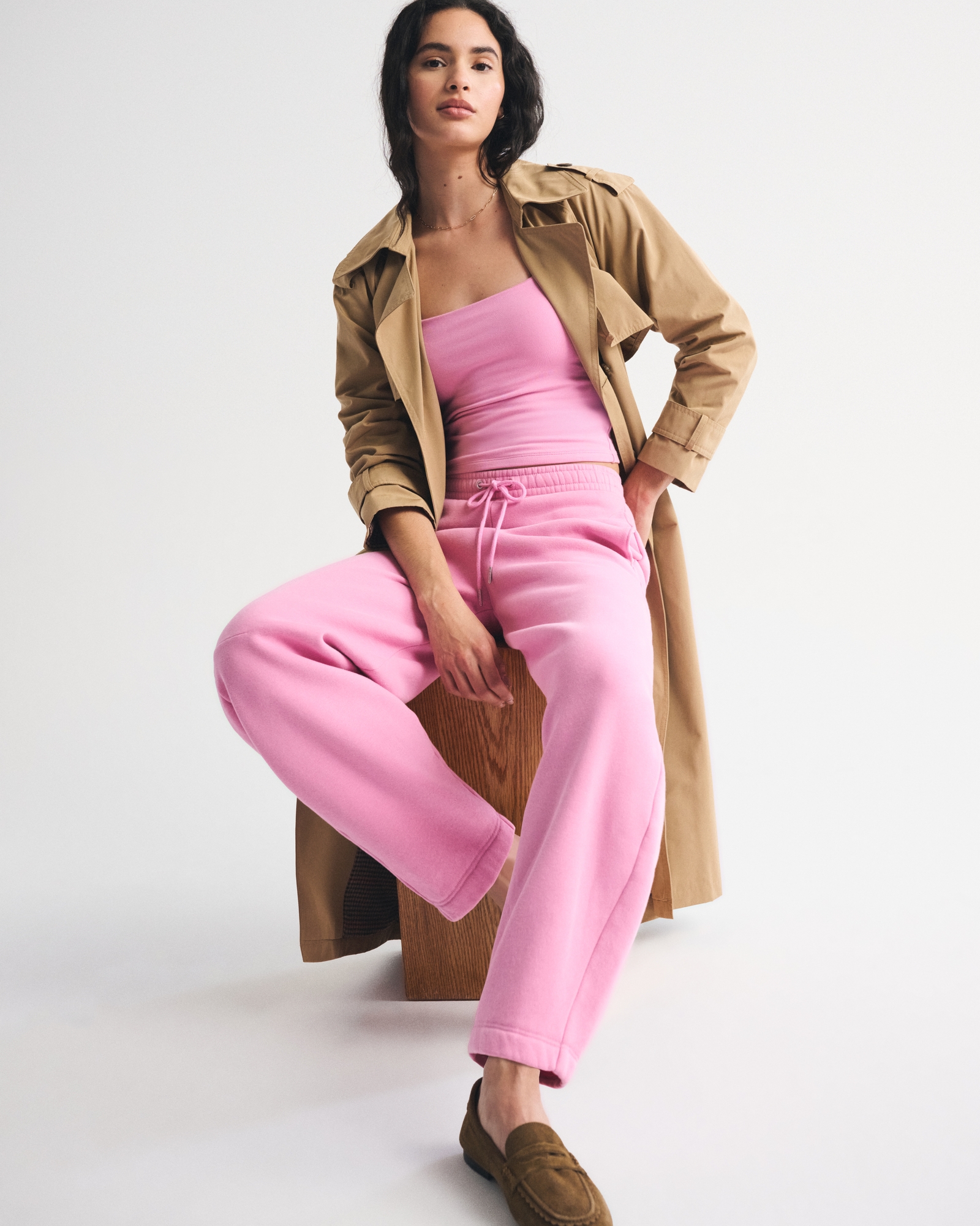 High Rise Sunday Barrel Sweatpant