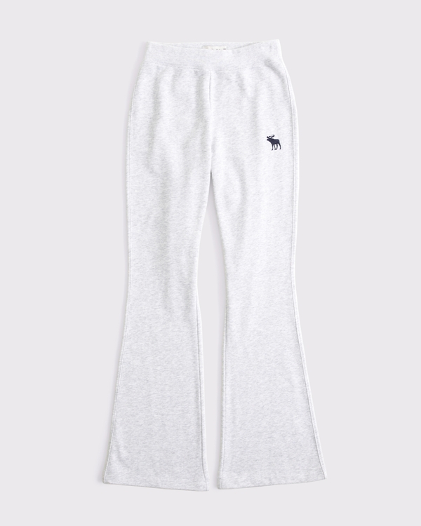 アイコン テリー フレア スウェットパンツ, ライトグレー view 1