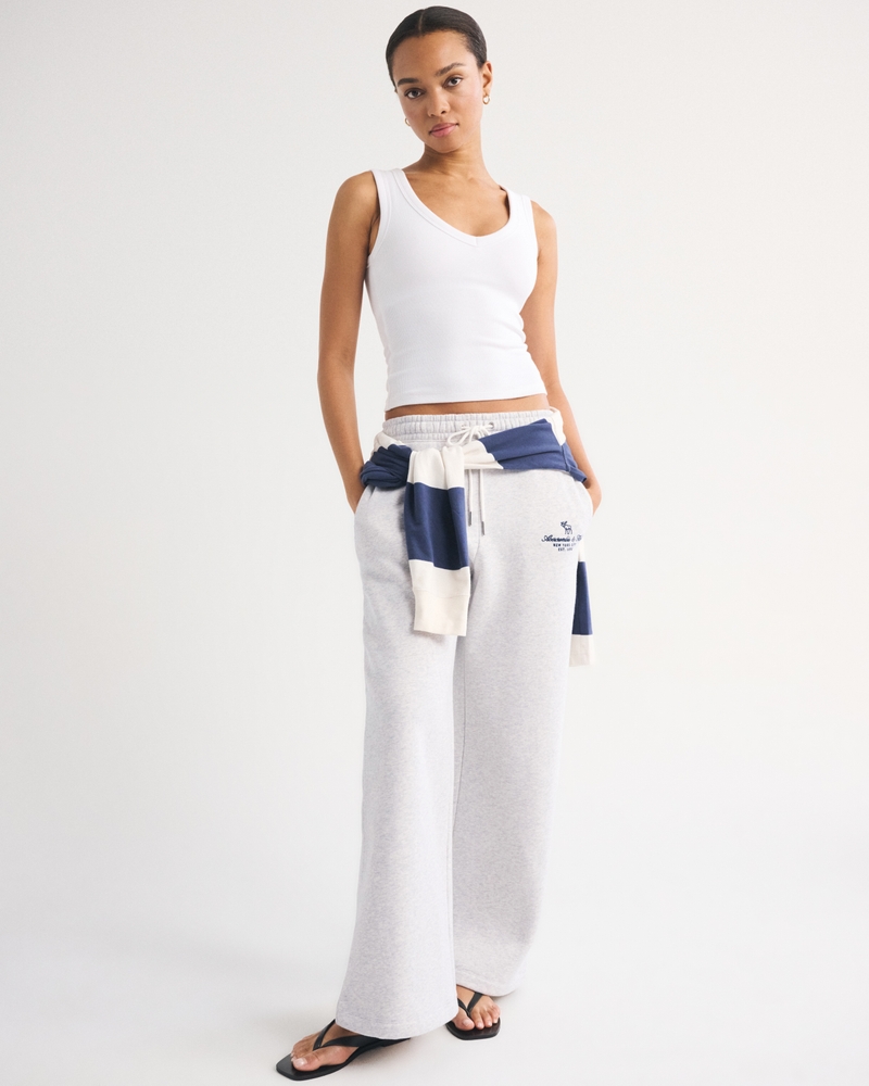 Sunday High Rise Wide Leg Sweatpant - thumbnail 5