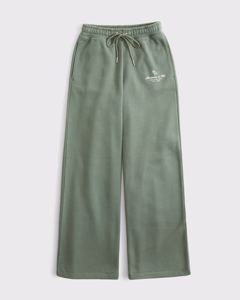 Sunday High Rise Wide Leg Sweatpant