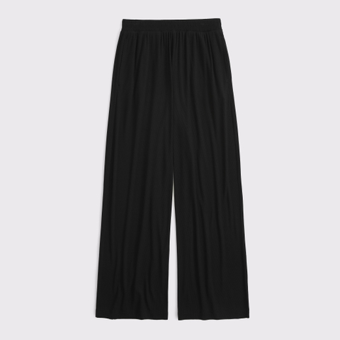 Женские брюки Abercrombie & Fitch Lounge Ribbed Wide Leg Sweatpant