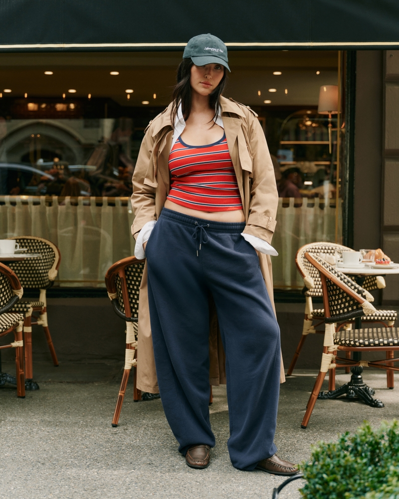 Sunday High Rise Forward Seam Barrel Sweatpant - thumbnail 2