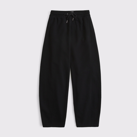 Женские брюки Abercrombie & Fitch High Rise Forward Seam Barrel Sweatpant
