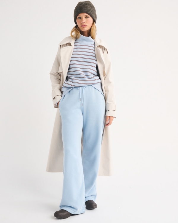 Sunday High Rise Wide Leg Sweatpant