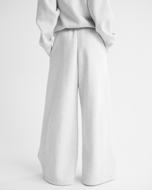 High Rise Sunday Ultra Wide Leg Sweatpant