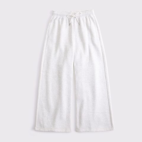 Женские брюки Abercrombie & Fitch High Rise Sunday Ultra Wide Leg Sweatpant