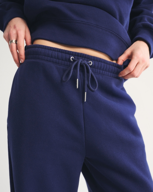 High Rise Sunday Wide Leg Sweatpant