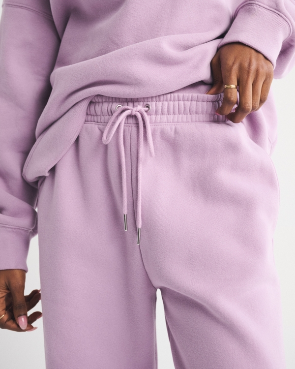High Rise Sunday Wide Leg Sweatpant