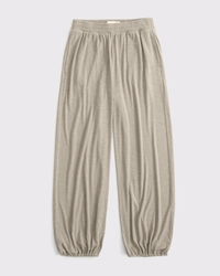 Convertible Lounge Ribbed Ballon Sweatpant