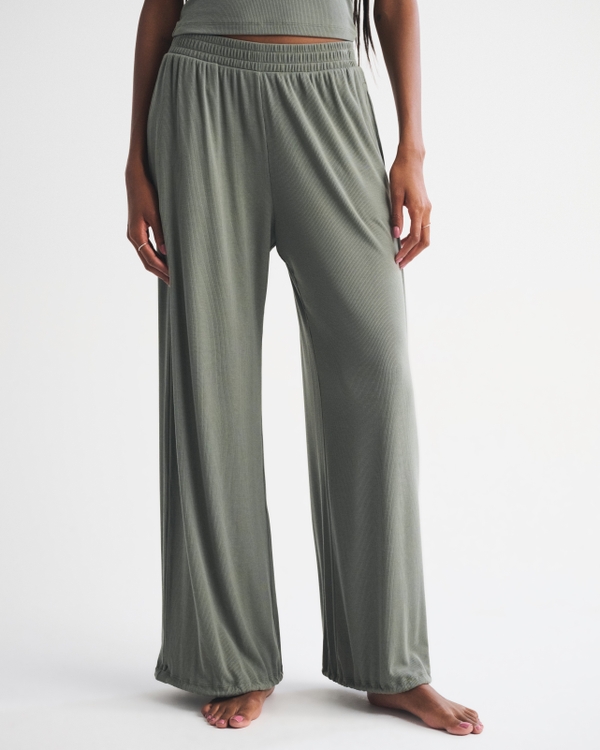 Convertible Lounge Ribbed Ballon Sweatpant