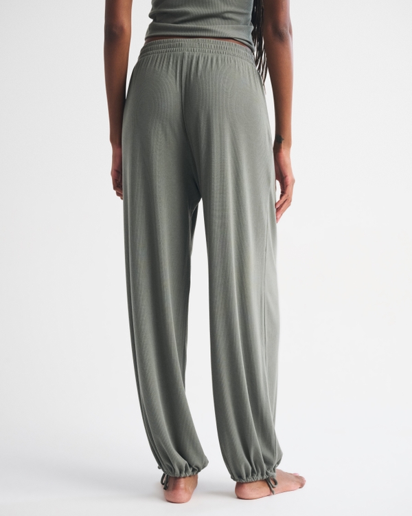 Convertible Lounge Ribbed Ballon Sweatpant