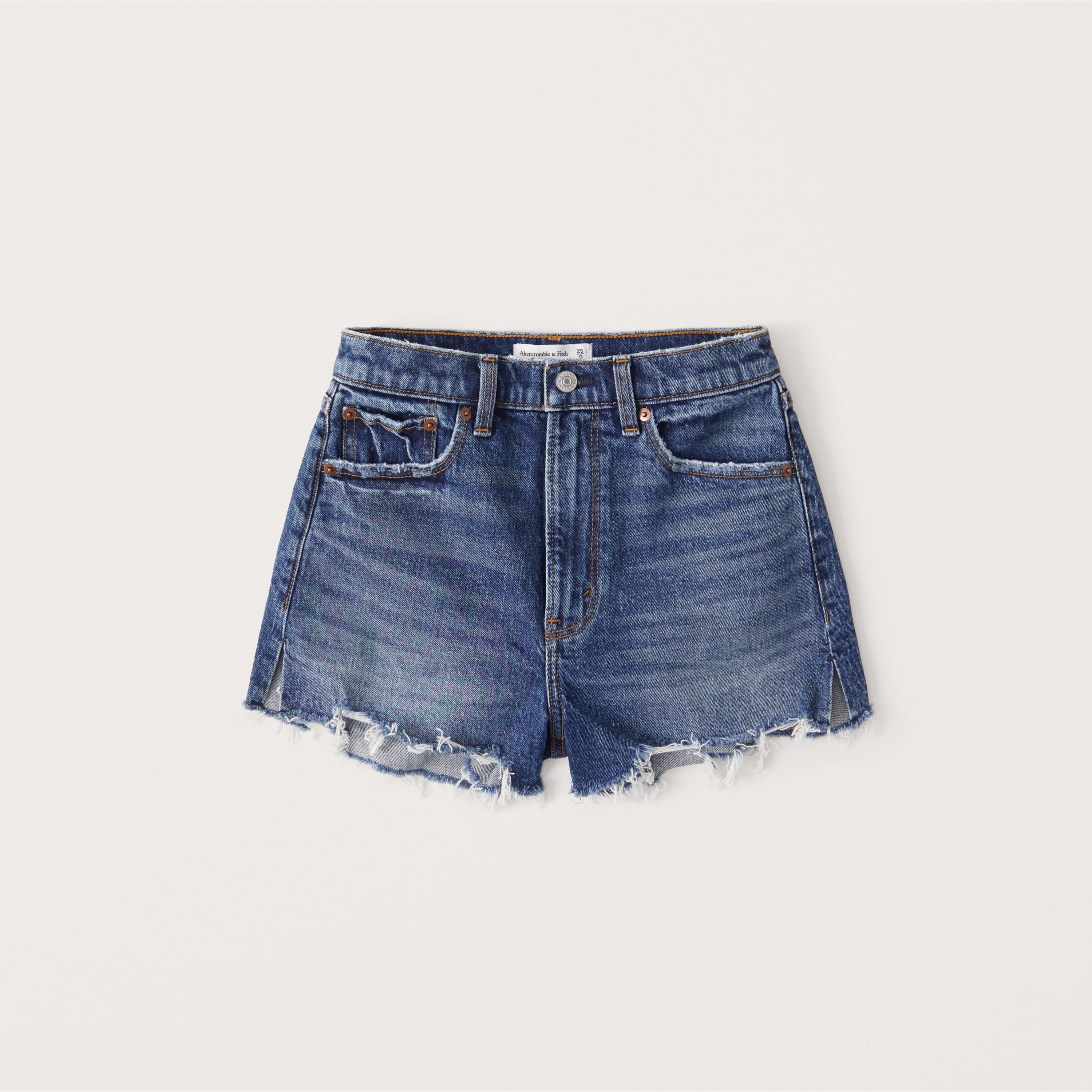 abercrombie and fitch jean shorts