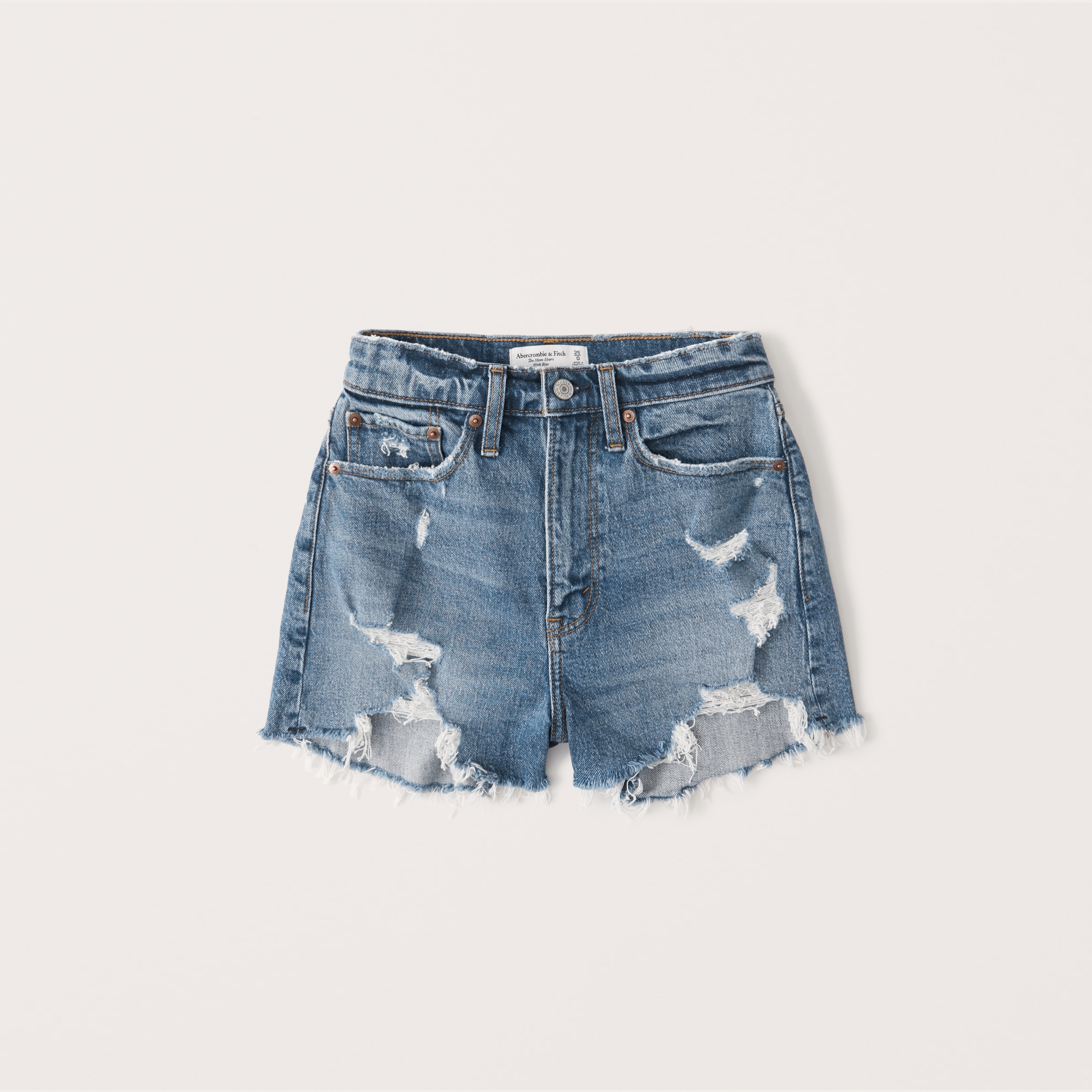 abercrombie mom curve shorts