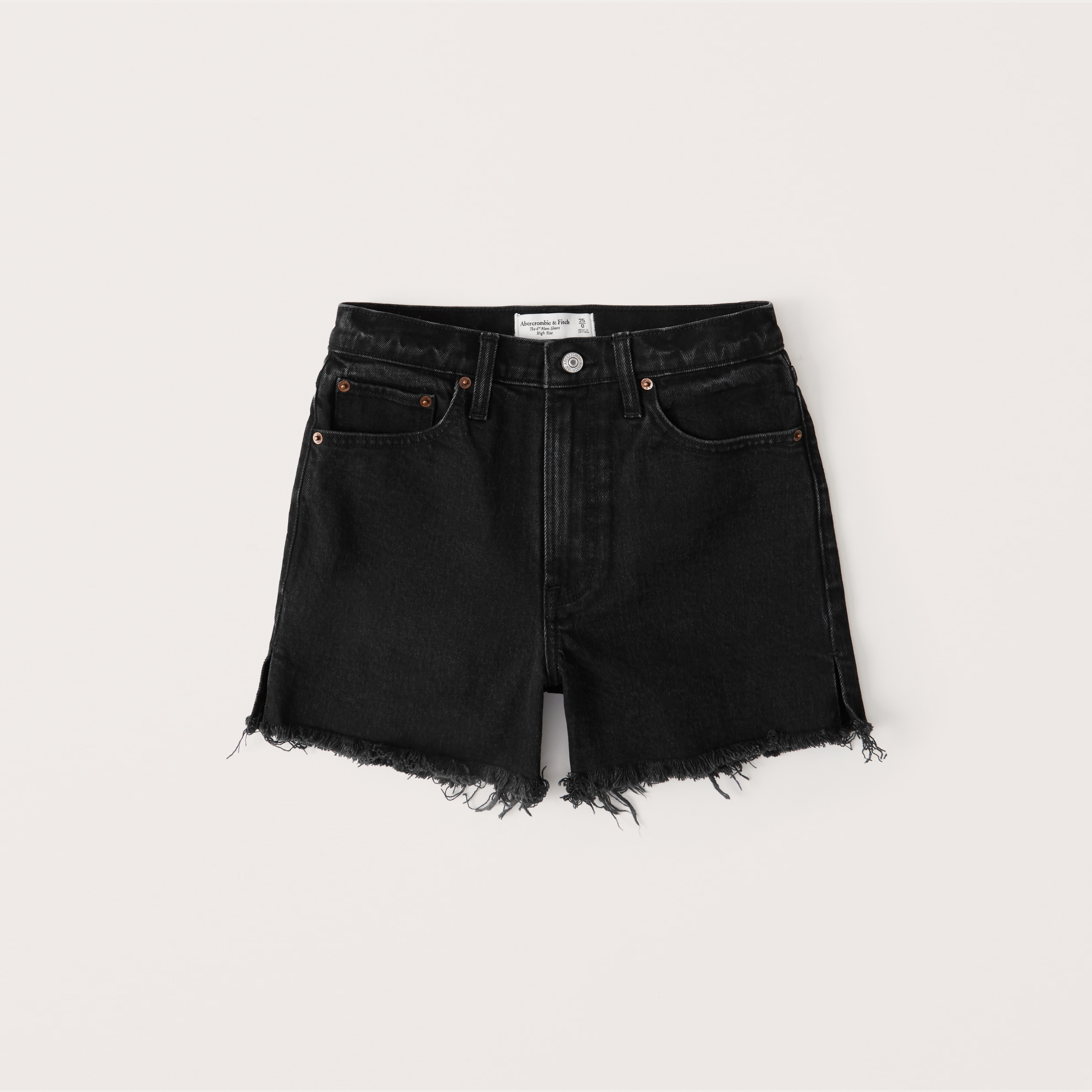 abercrombie 4 inch mom shorts
