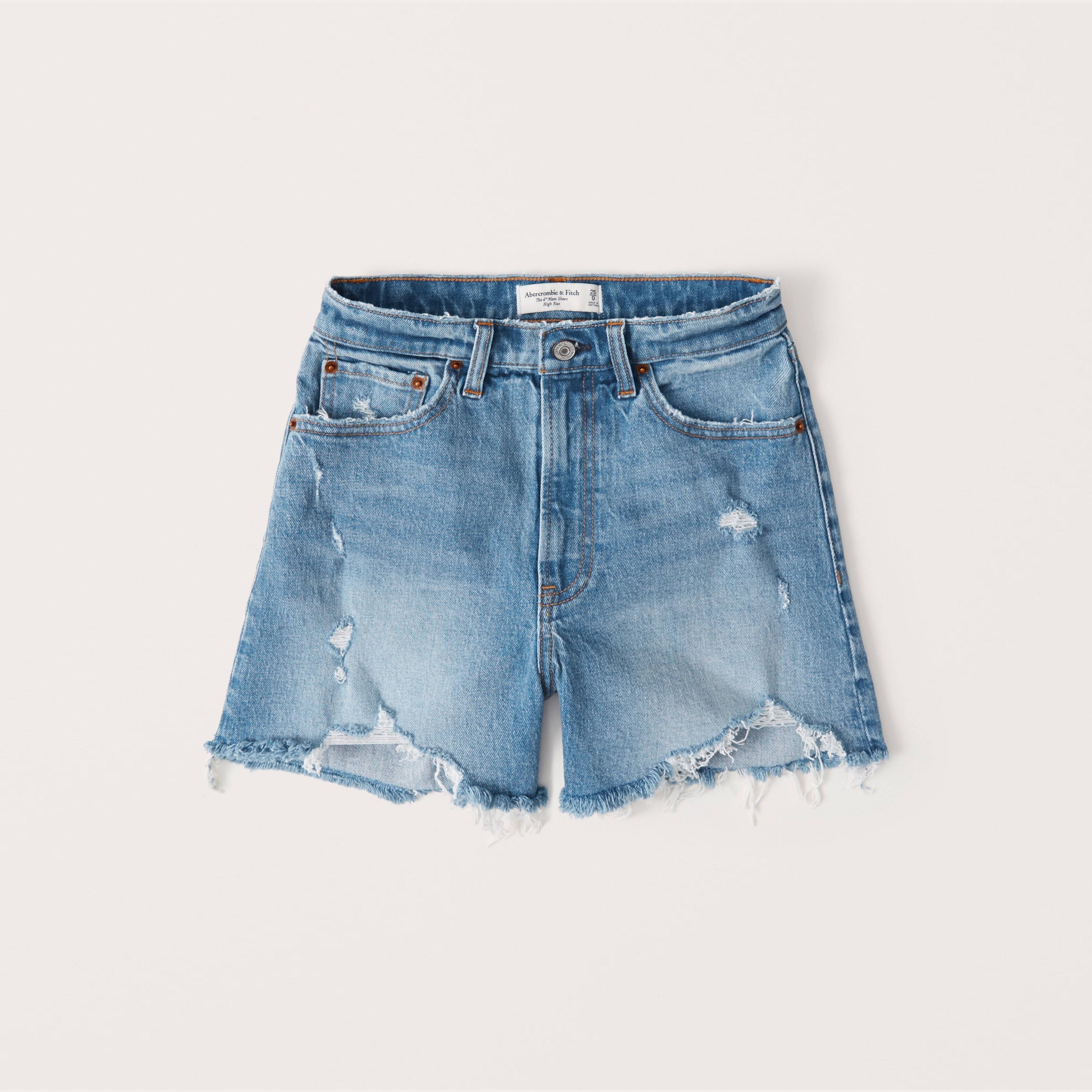 abercrombie jean shorts