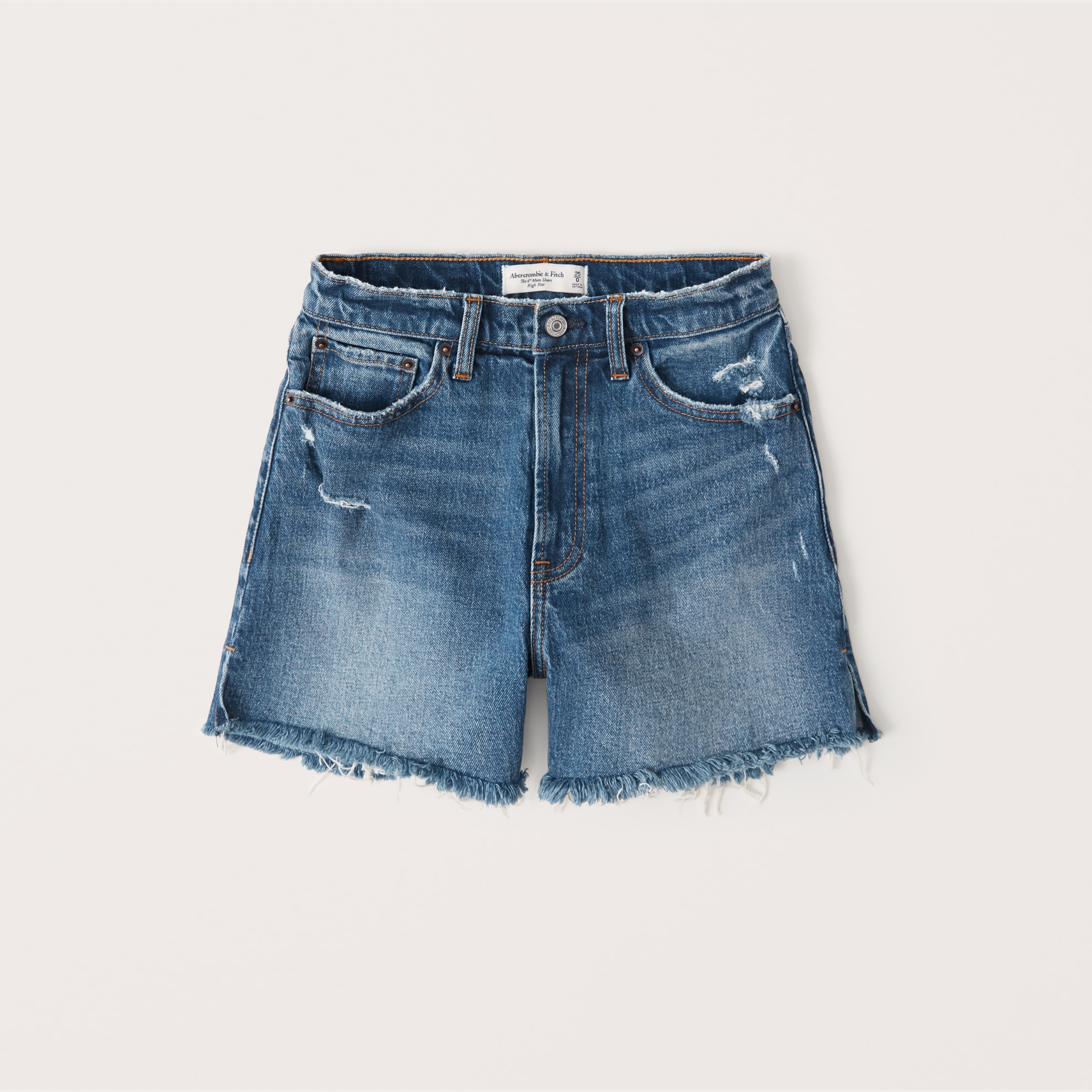 abercrombie jean shorts