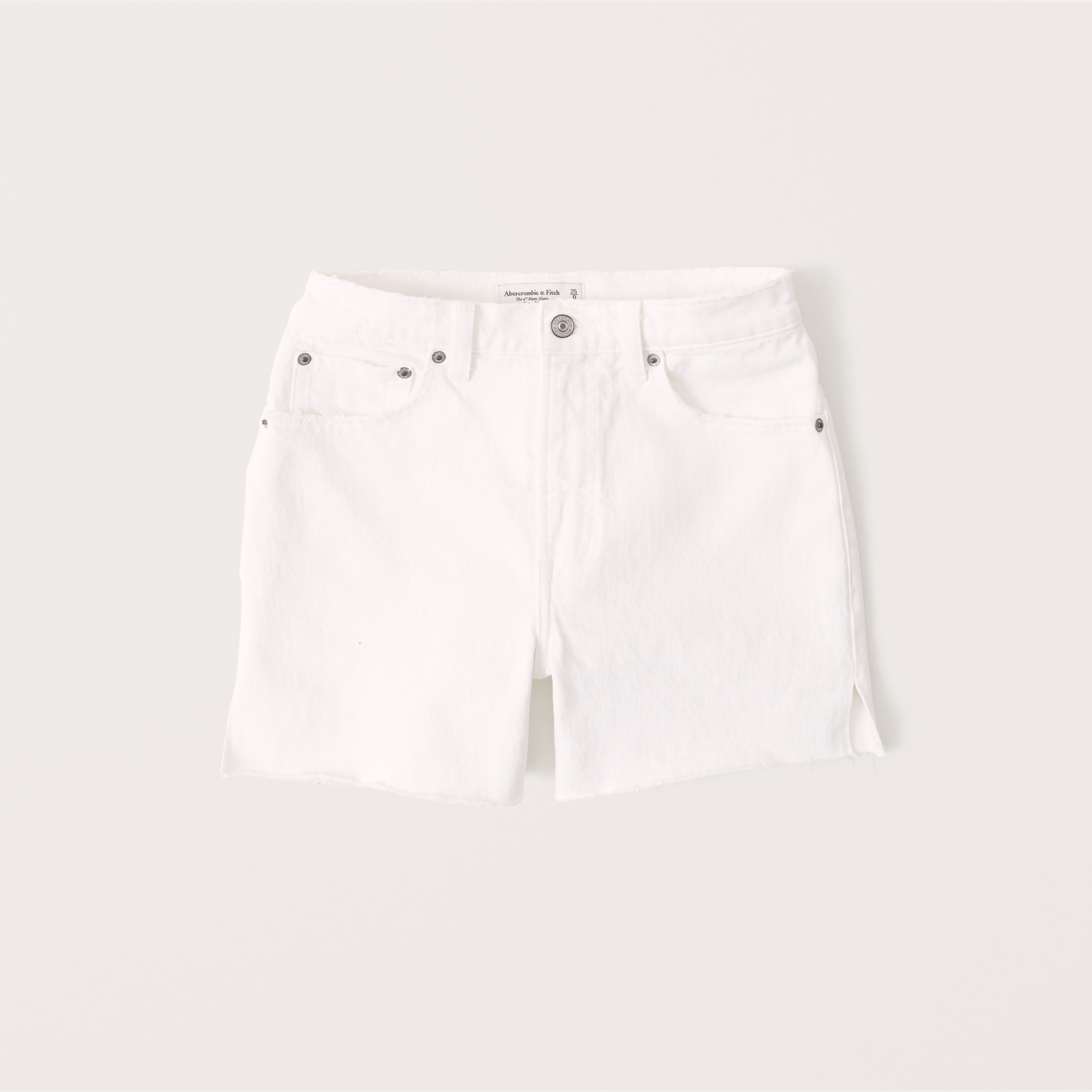 abercrombie 4 inch mom shorts