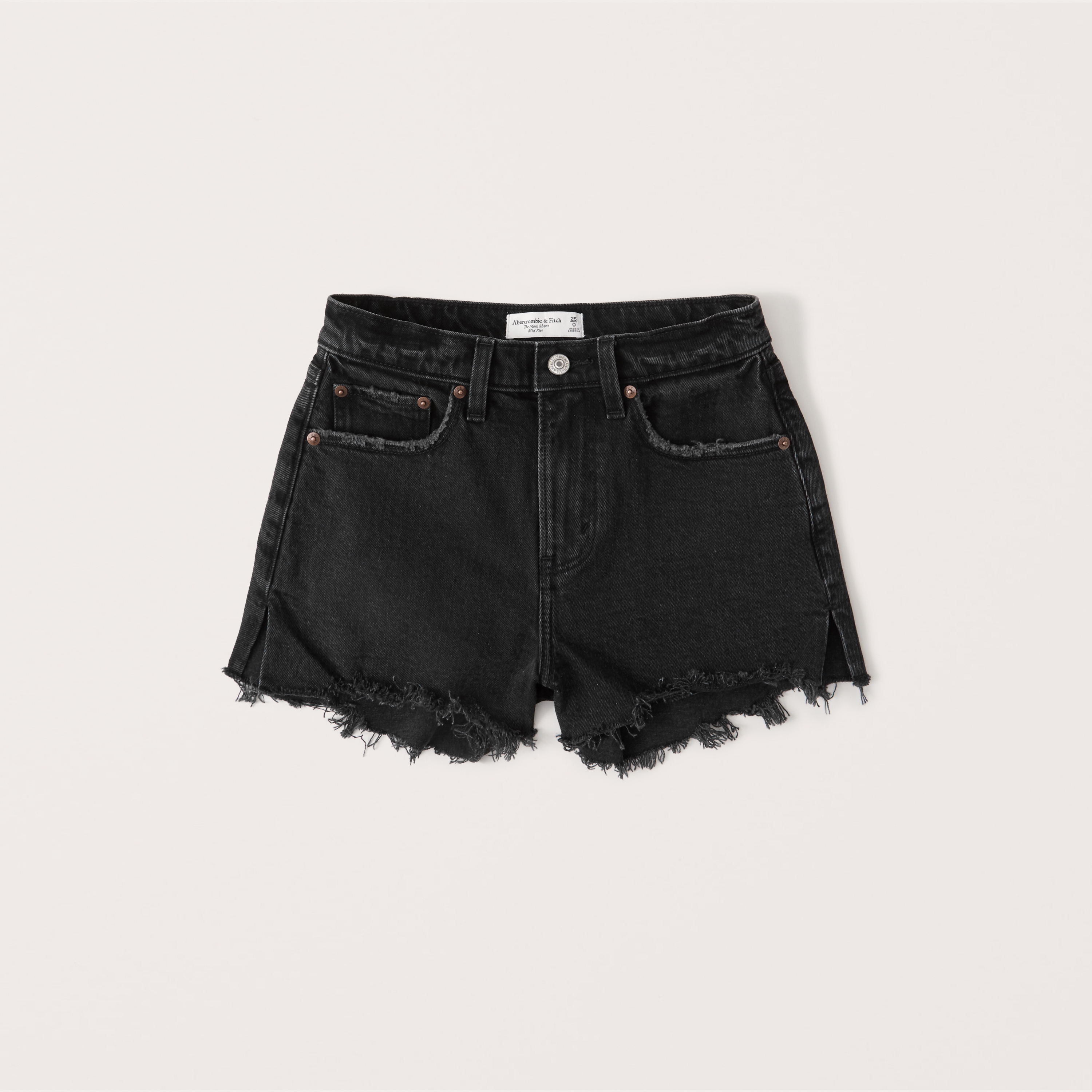 abercrombie curve love mid rise mom shorts