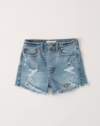 Women's High Rise Mom Shorts | Women's Clearance | Abercrombie.com