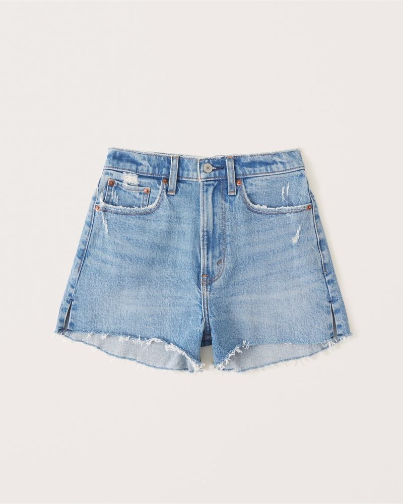 High Rise Mom Shorts