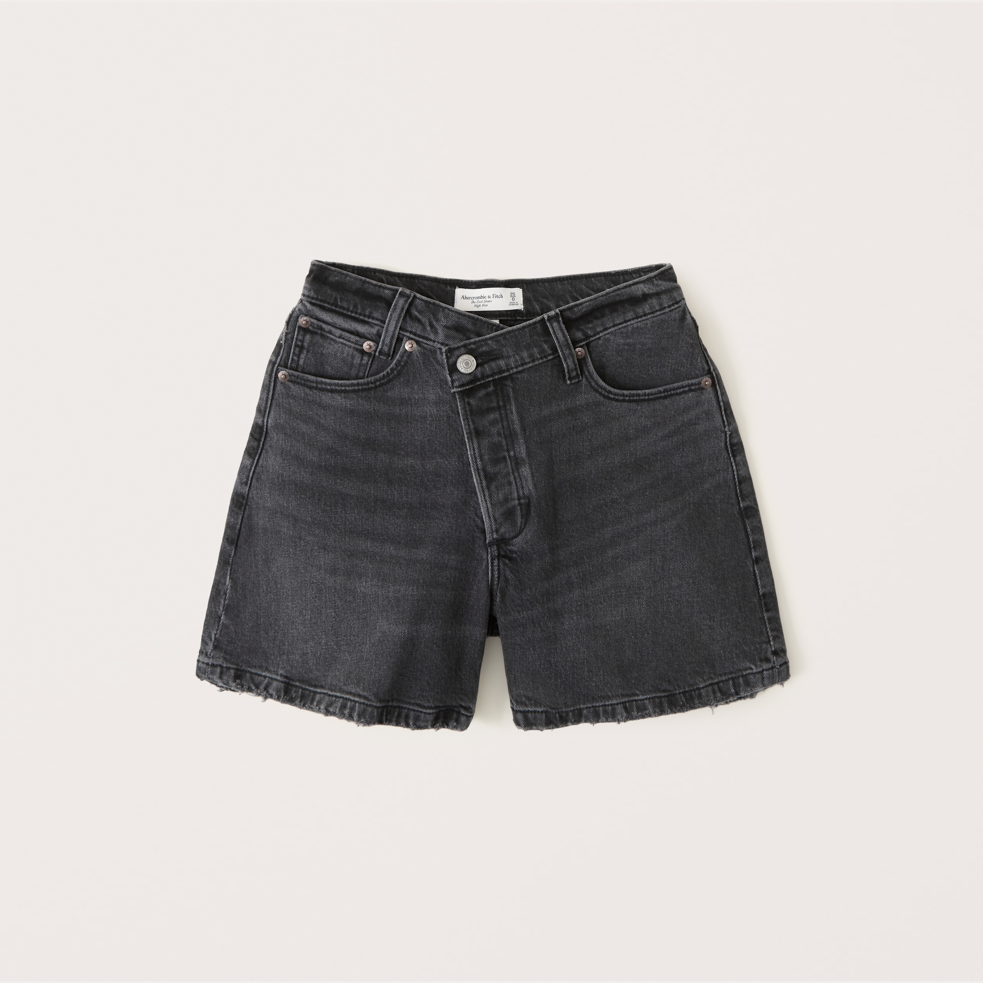 denim dad shorts womens