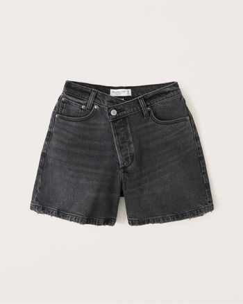 Women's Curve Love High Rise Dad Shorts Women's Bottoms