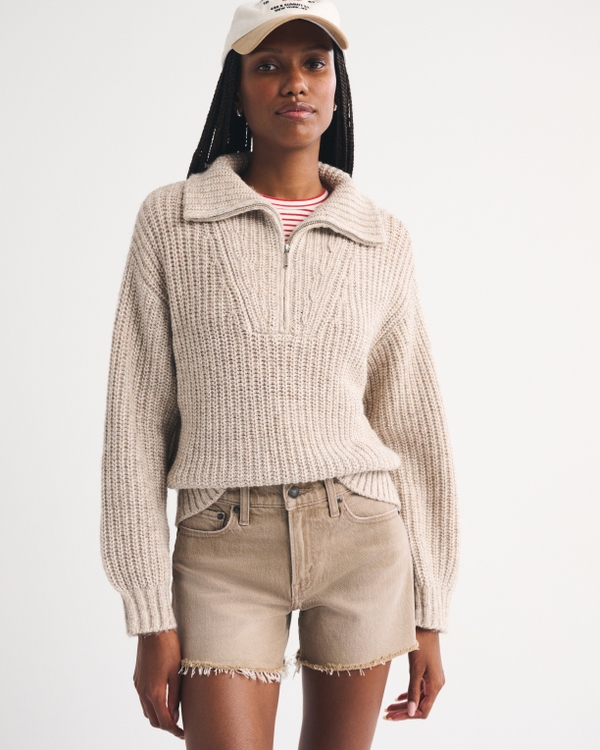 Mid Rise A-Line Short