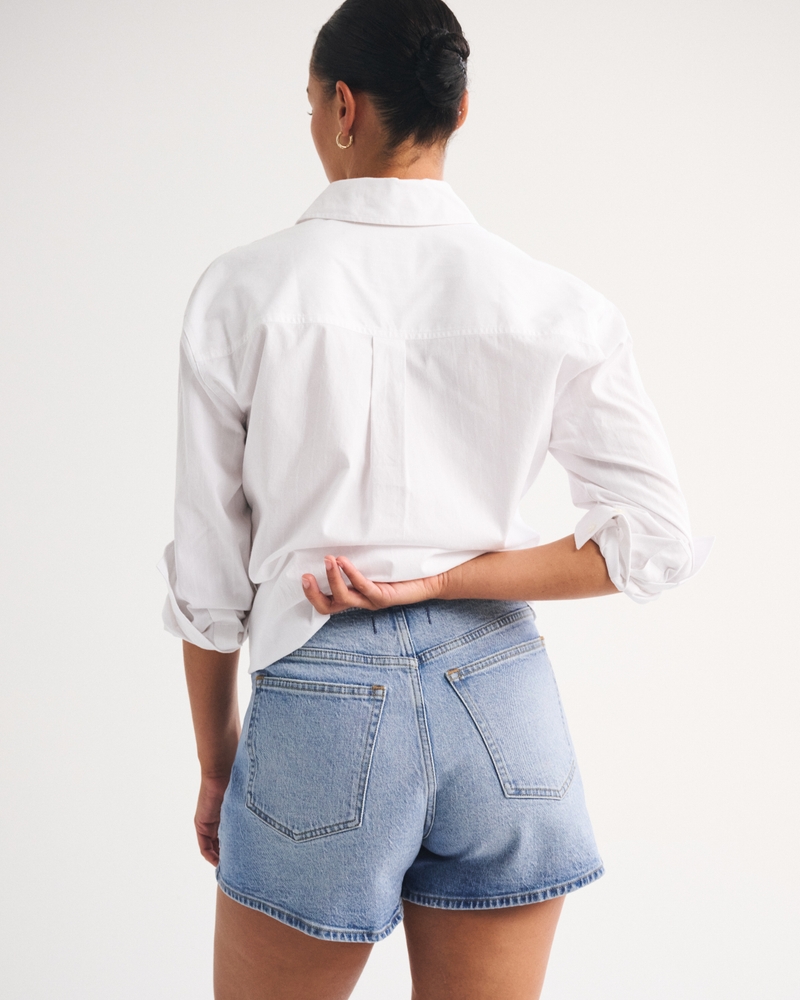 Curve Love Clean Waist Mid Rise A-Line Short - thumbnail 8