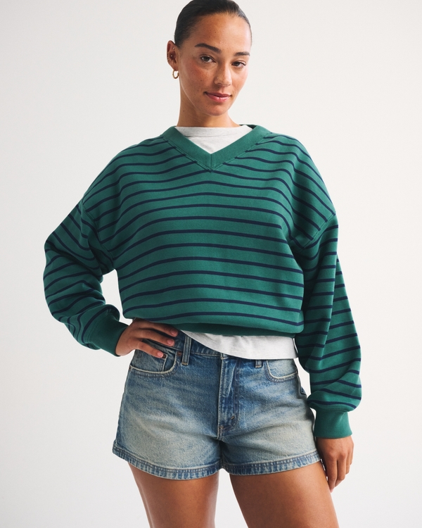 Curve Love High Rise 90s Relaxed Short, Medium view 1