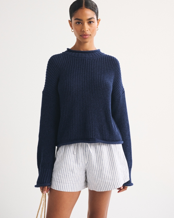 High Rise Pull-On Short