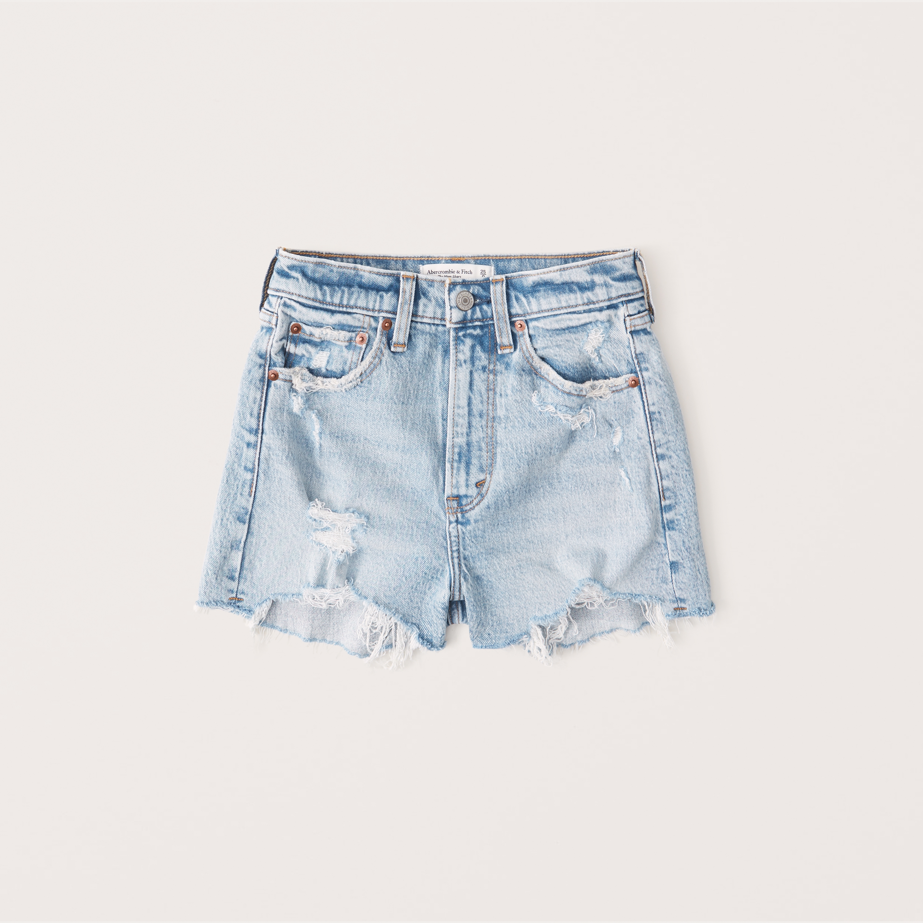 abercrombie high waisted shorts