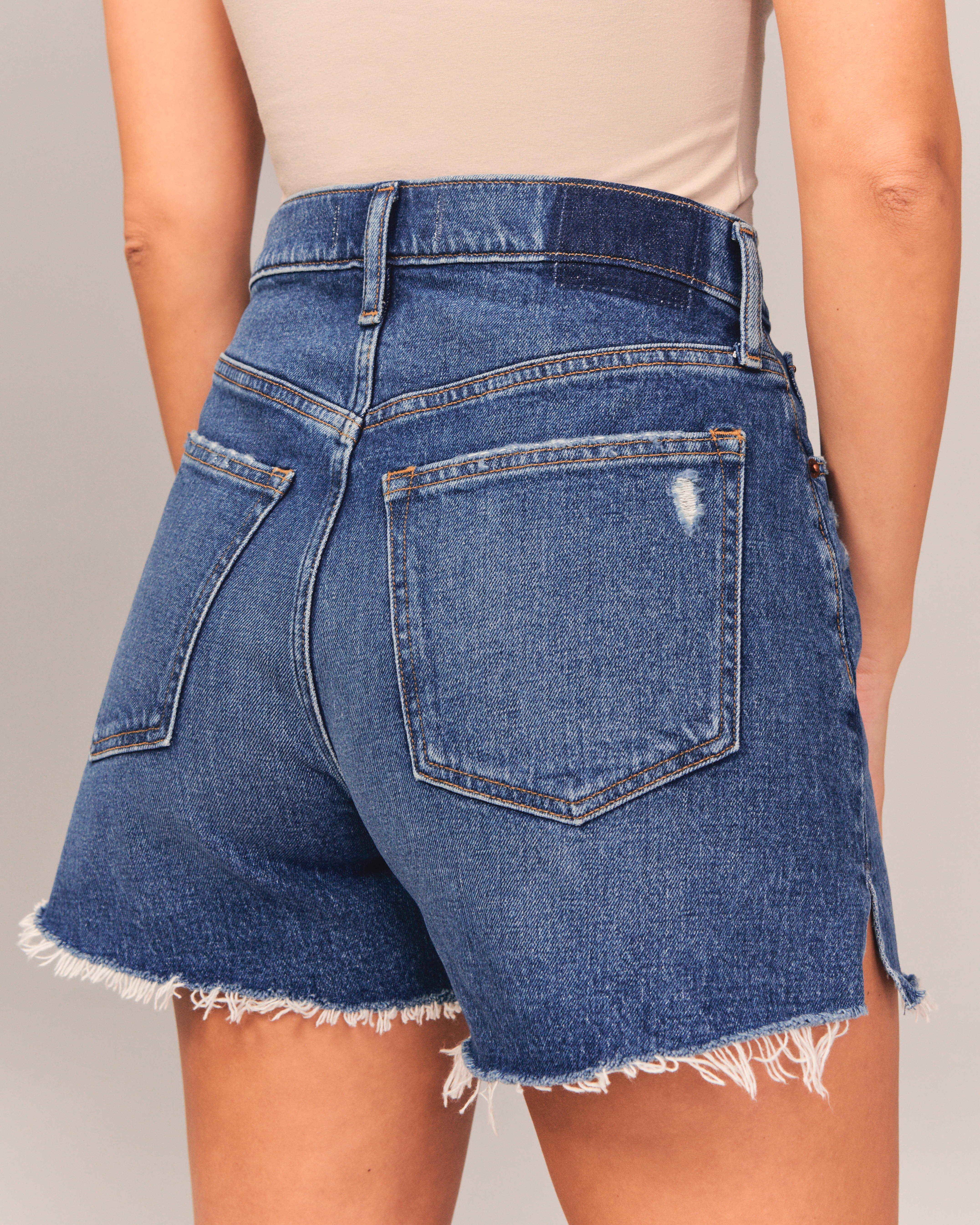 Abercrombie womens deals jean shorts