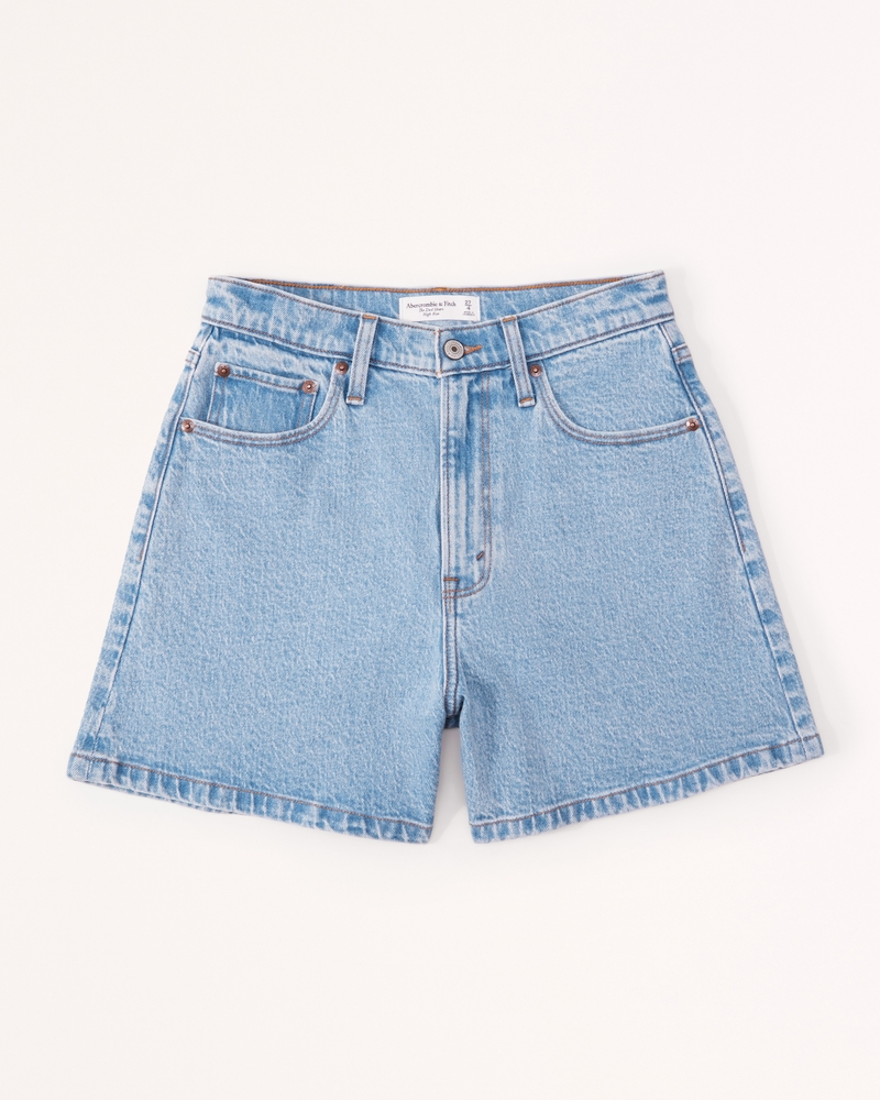 Abercrombie & Fitch Curve Love High Rise Dad Short