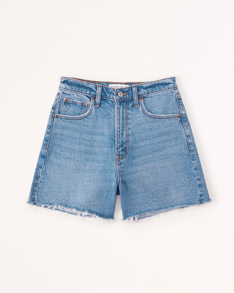 Women's High Rise Dad Short | Women's Bottoms | Abercrombie.com