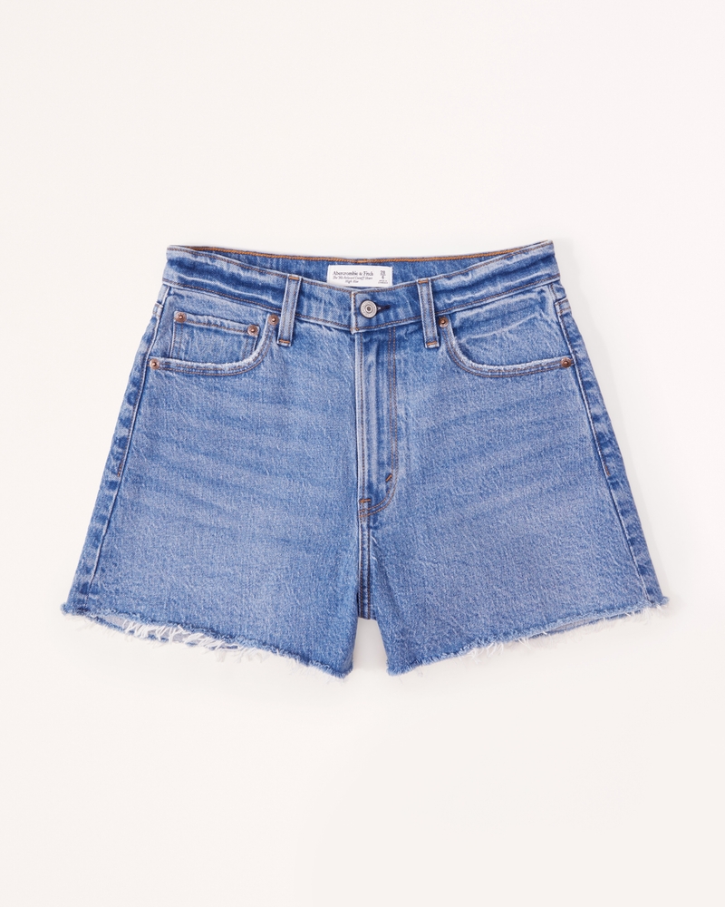 Short de jean tiro alto new arrivals